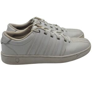 K-Swiss Shoes Womens Size 9.5 White Classic VN Memory Foam Leather 93629-155 Y2K